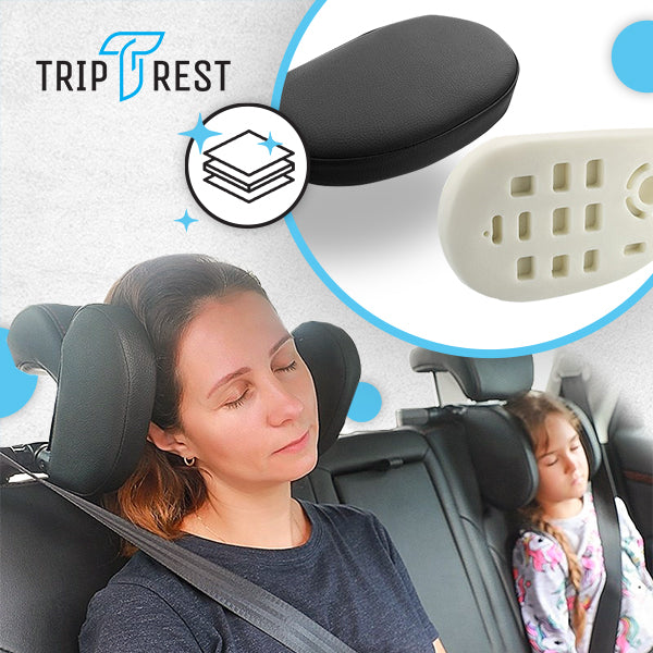 Ergonomic Car Headrest and Neck Rest