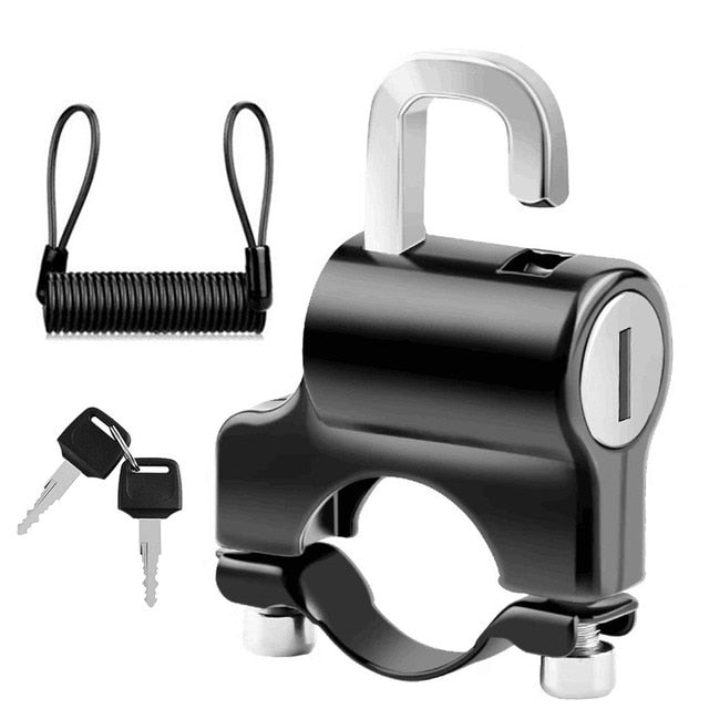 Universal Motorcycle Helmet Lock